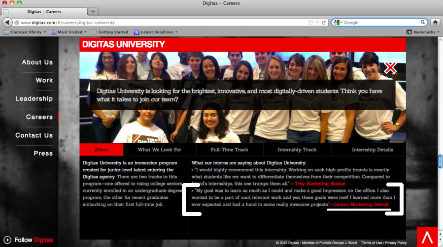 DigitasUniversityPage